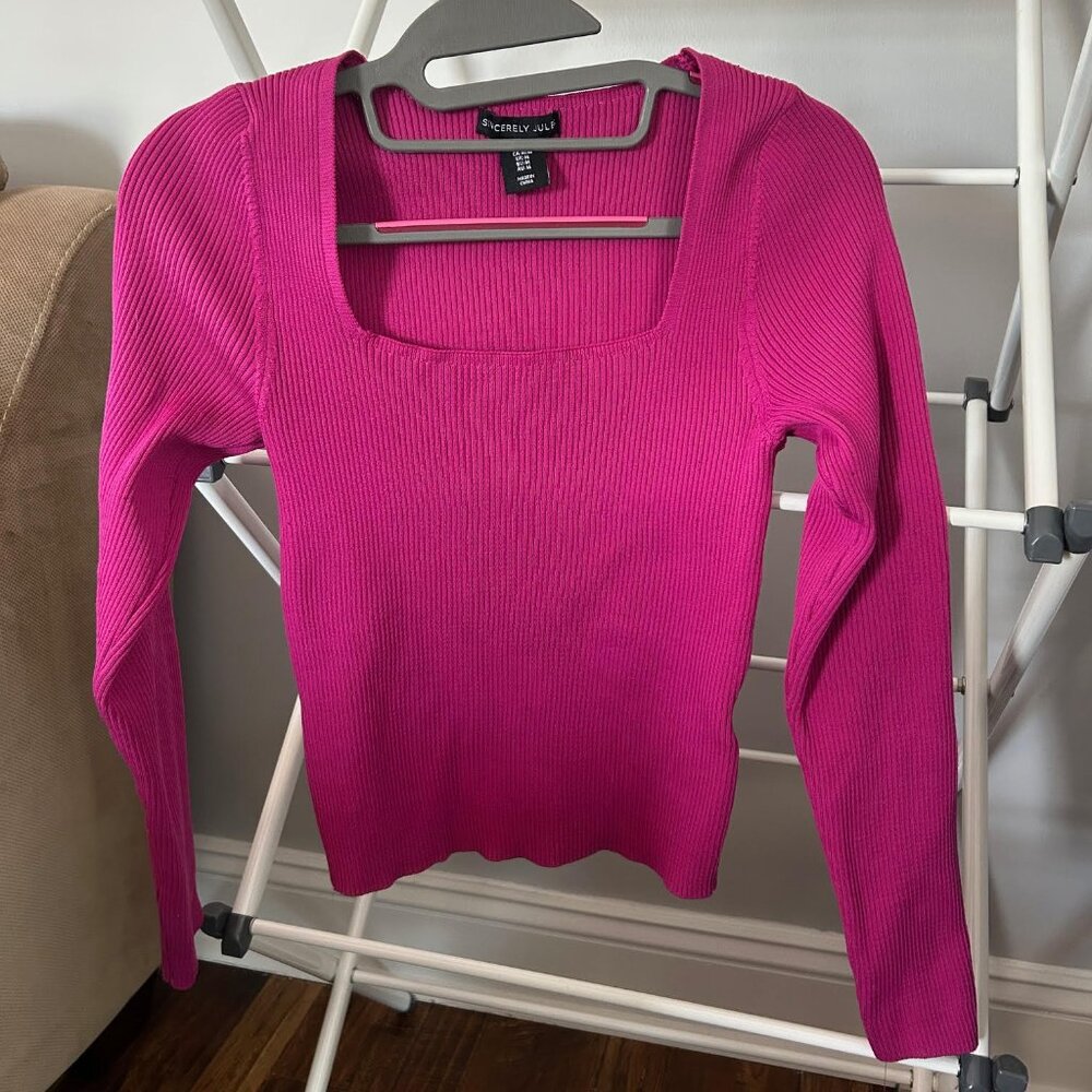 Pink Slim Top